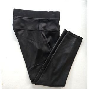 Lululemon Women’s High-Rise Legging | Black Moto Faux Leather Size 8 | Inspected